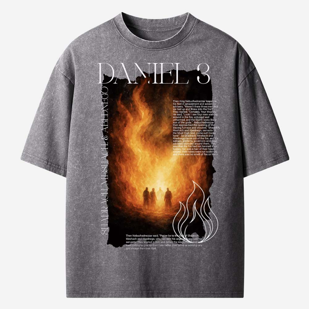  Bible Story Christian Washed T-Shirt