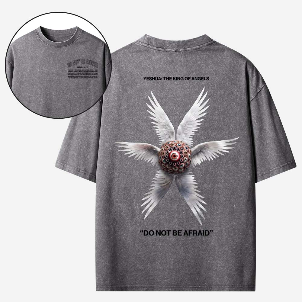 The King Of Angels Christian Washed T-Shirt