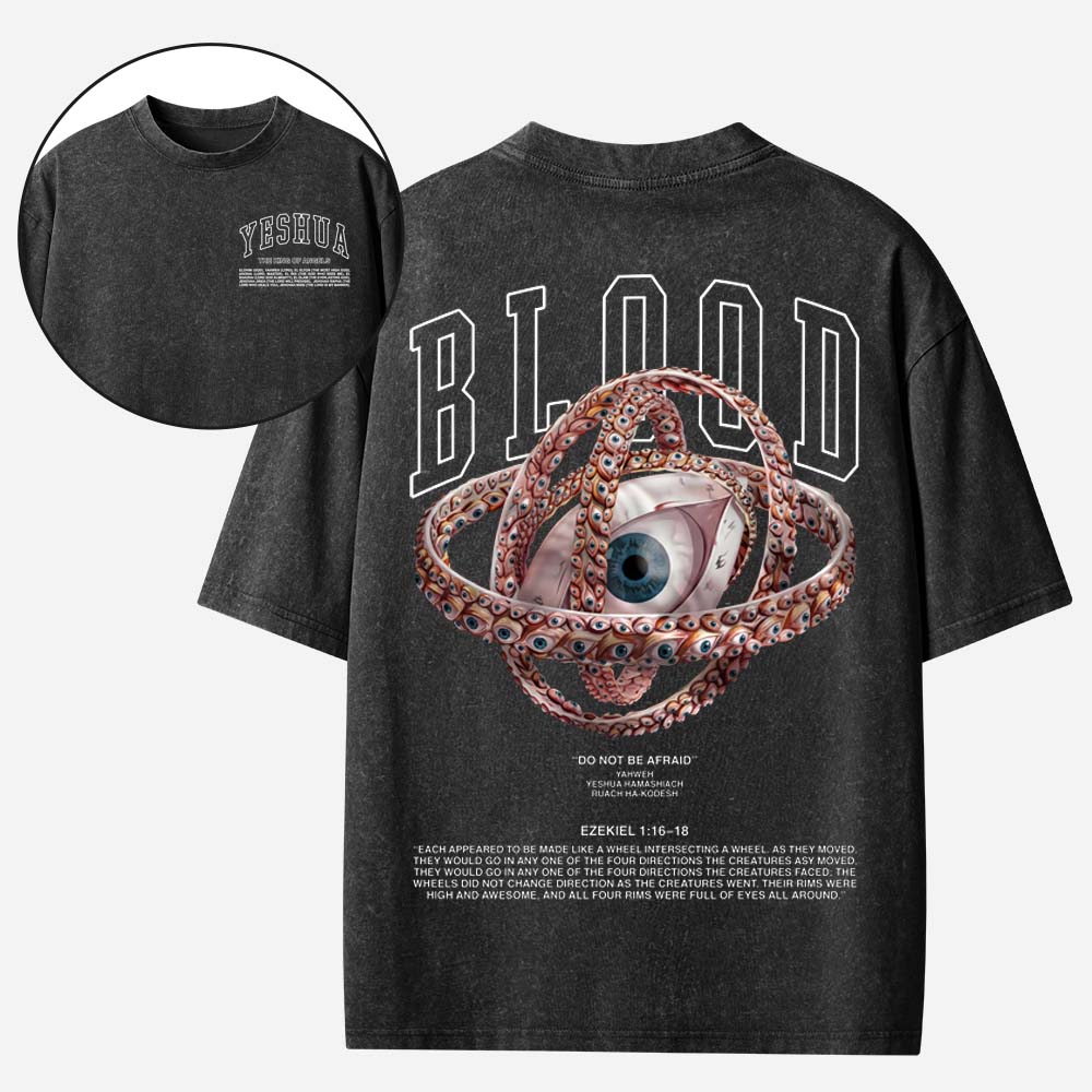 Do Not Be Afraid Christian Washed T-Shirt