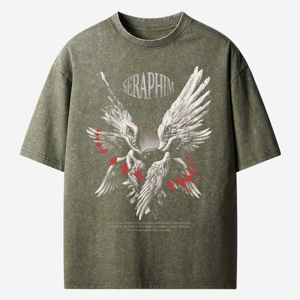 Seraphim Christian Washed T-Shirt