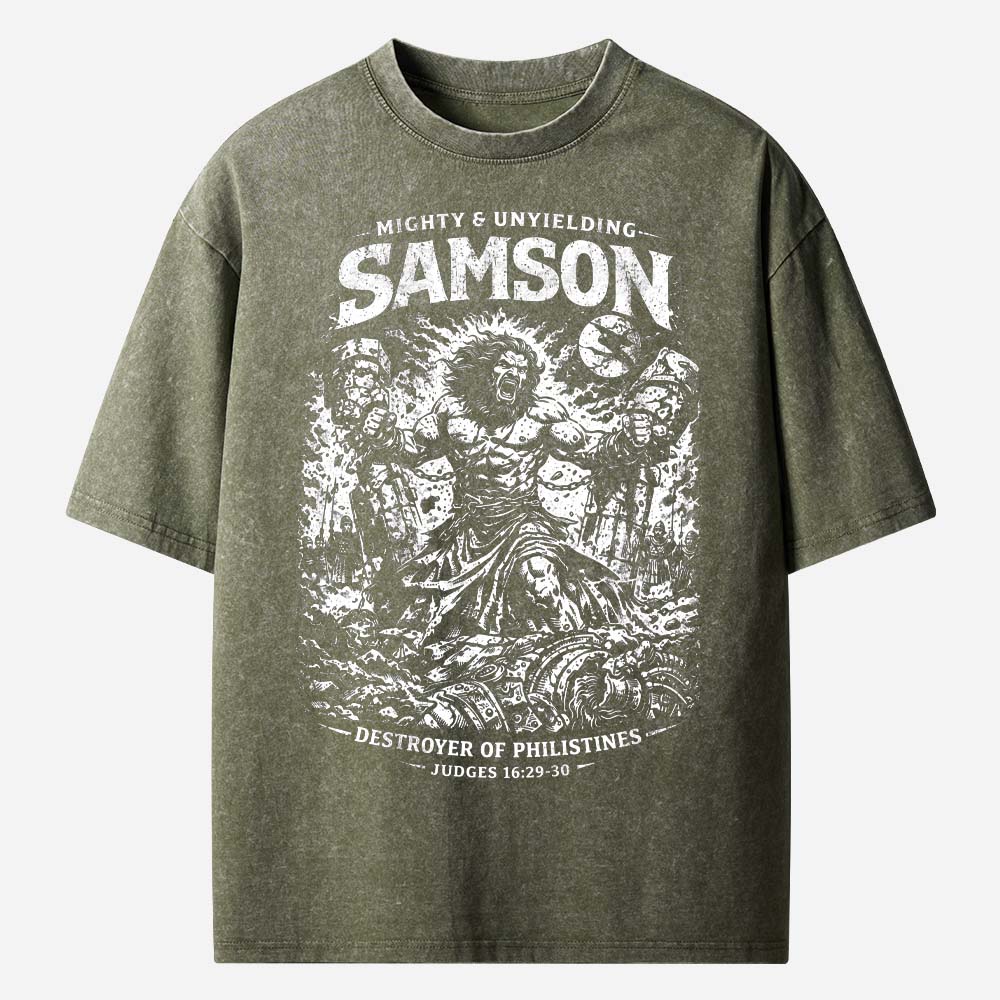 Samson Christian Washed T-Shirt