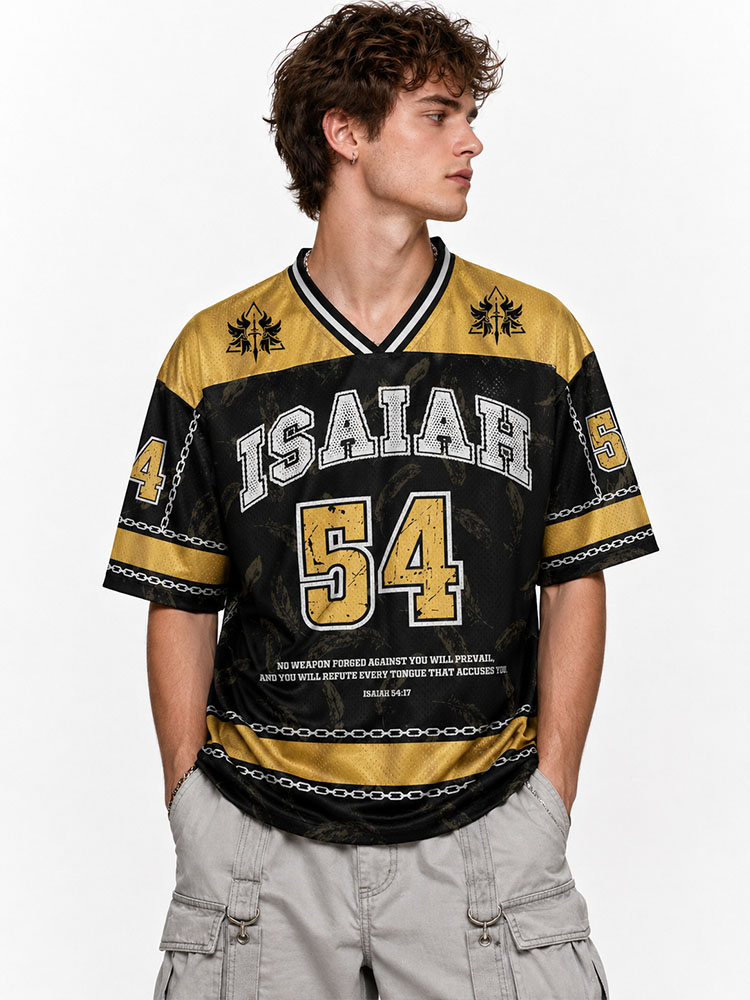 Isaiah 54 Christian Mesh Jersey