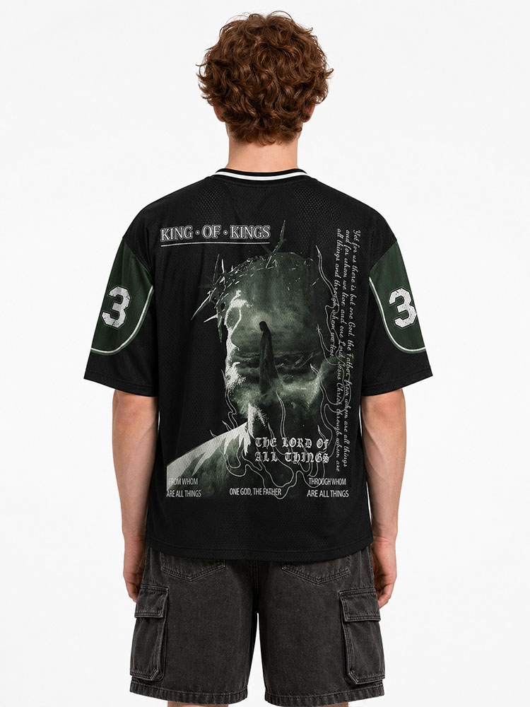 King Of Kings Christian Mesh Jersey