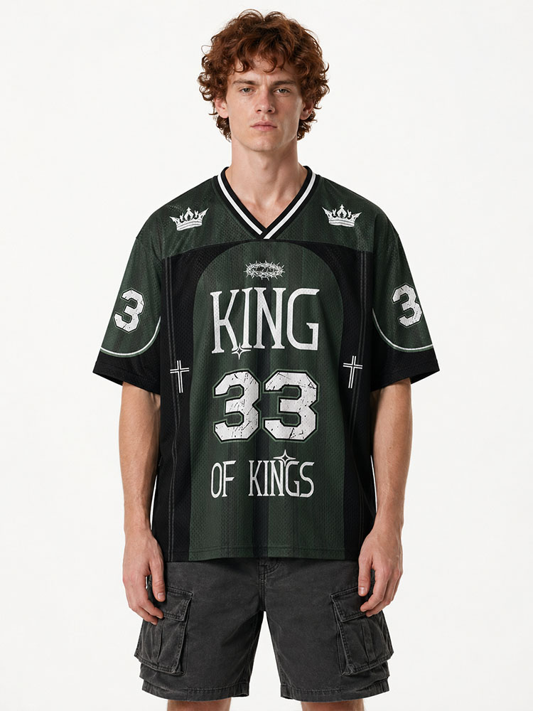King Of Kings Christian Mesh Jersey
