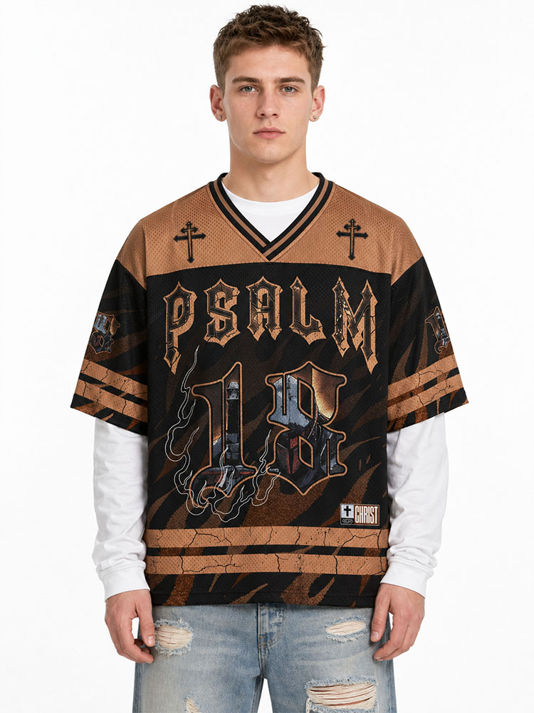 Without Christ I Am Nothing Christian Mesh Jersey