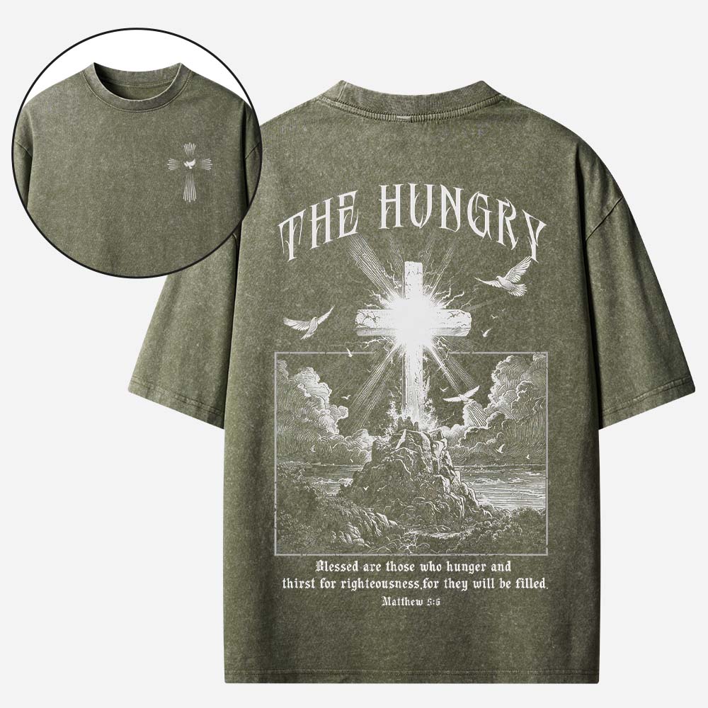 The Hungry Christian Washed T-Shirt