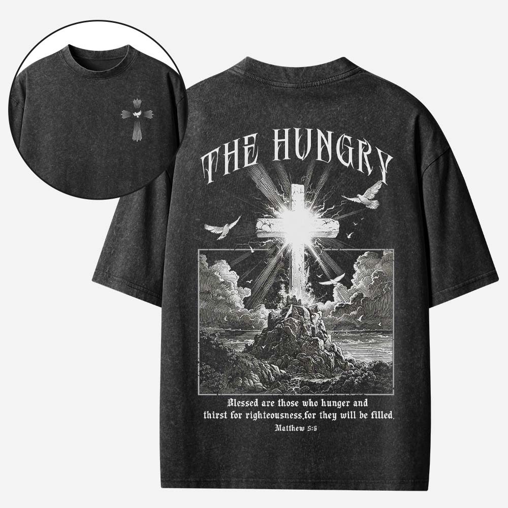 The Hungry Christian Washed T-Shirt