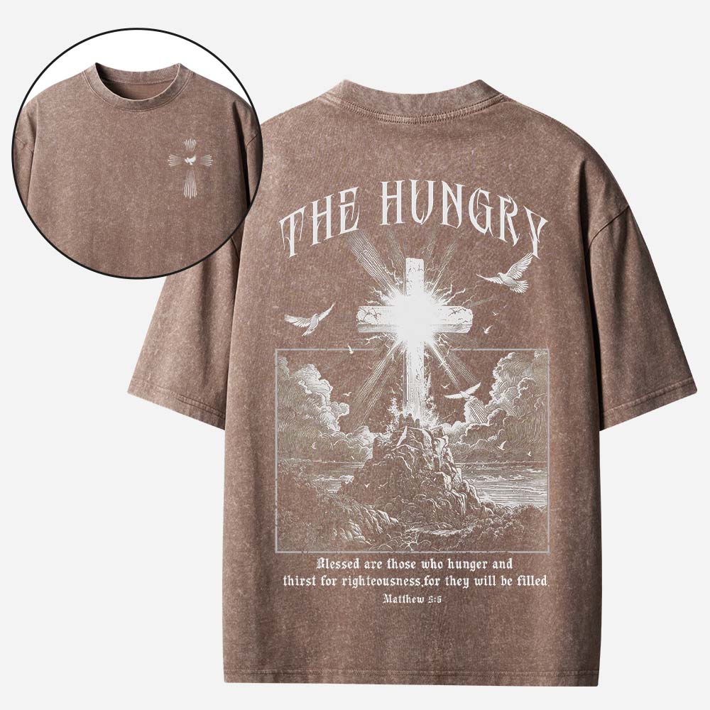 The Hungry Christian Washed T-Shirt
