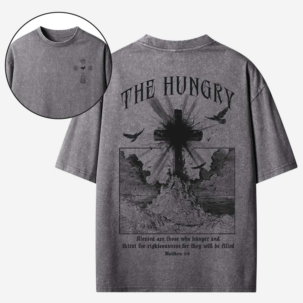 The Hungry Christian Washed T-Shirt