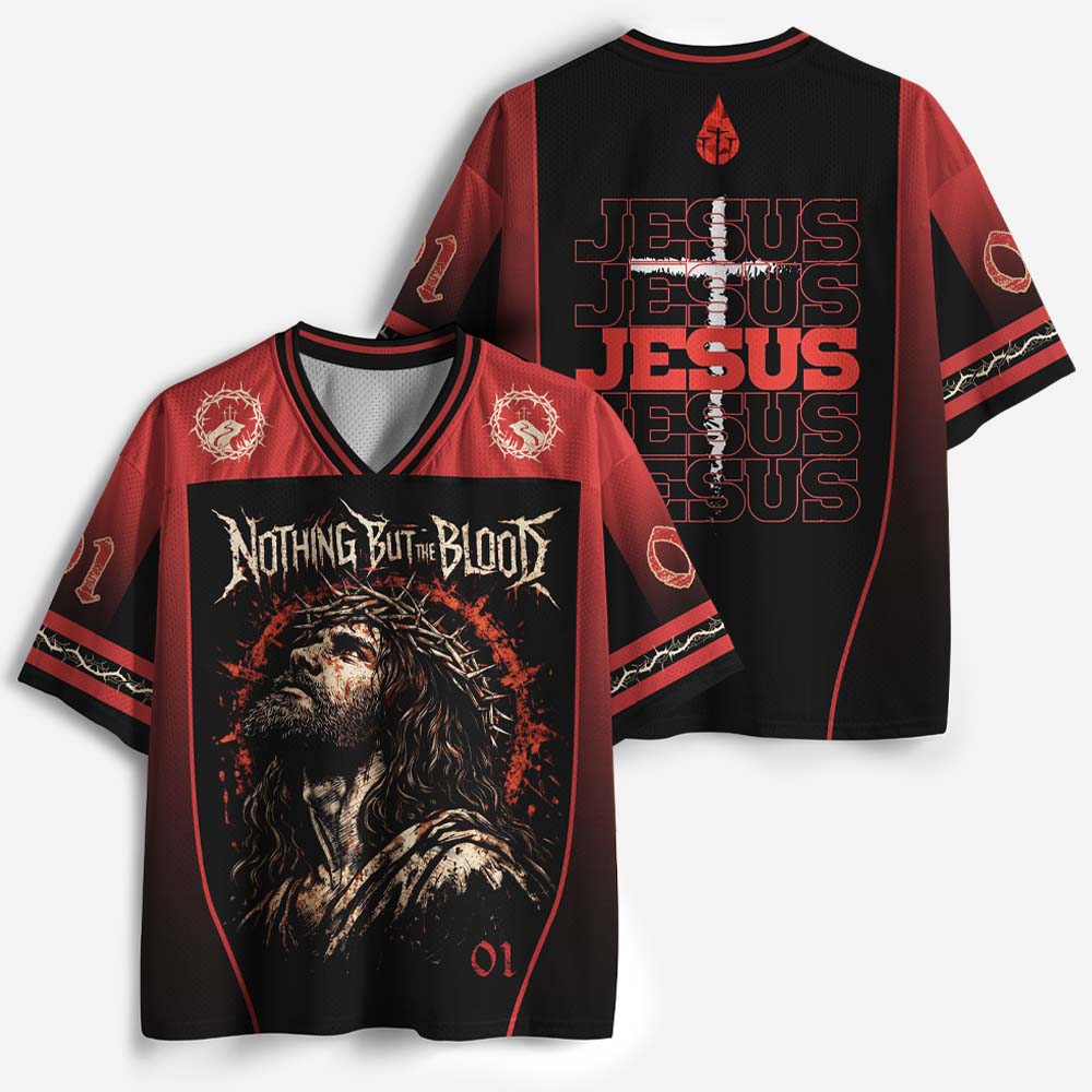 Nothing But The Blood Christian Mesh Jersey