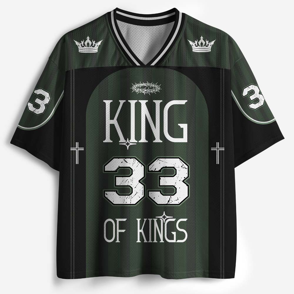 King Of Kings Christian Mesh Jersey