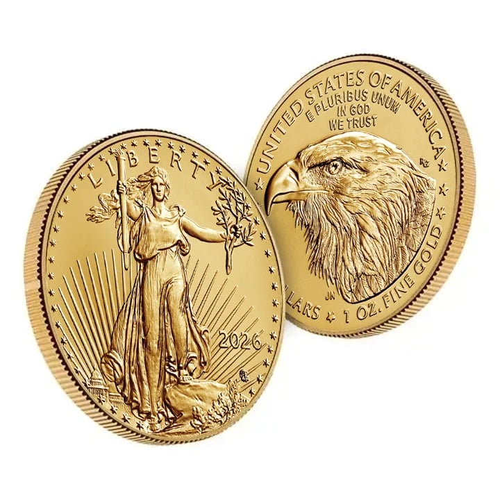 🔥Last 10 sets!!!  2026 American Gold Eagle - 40th Anniversary Gold Coin Represents A Historical Milestone