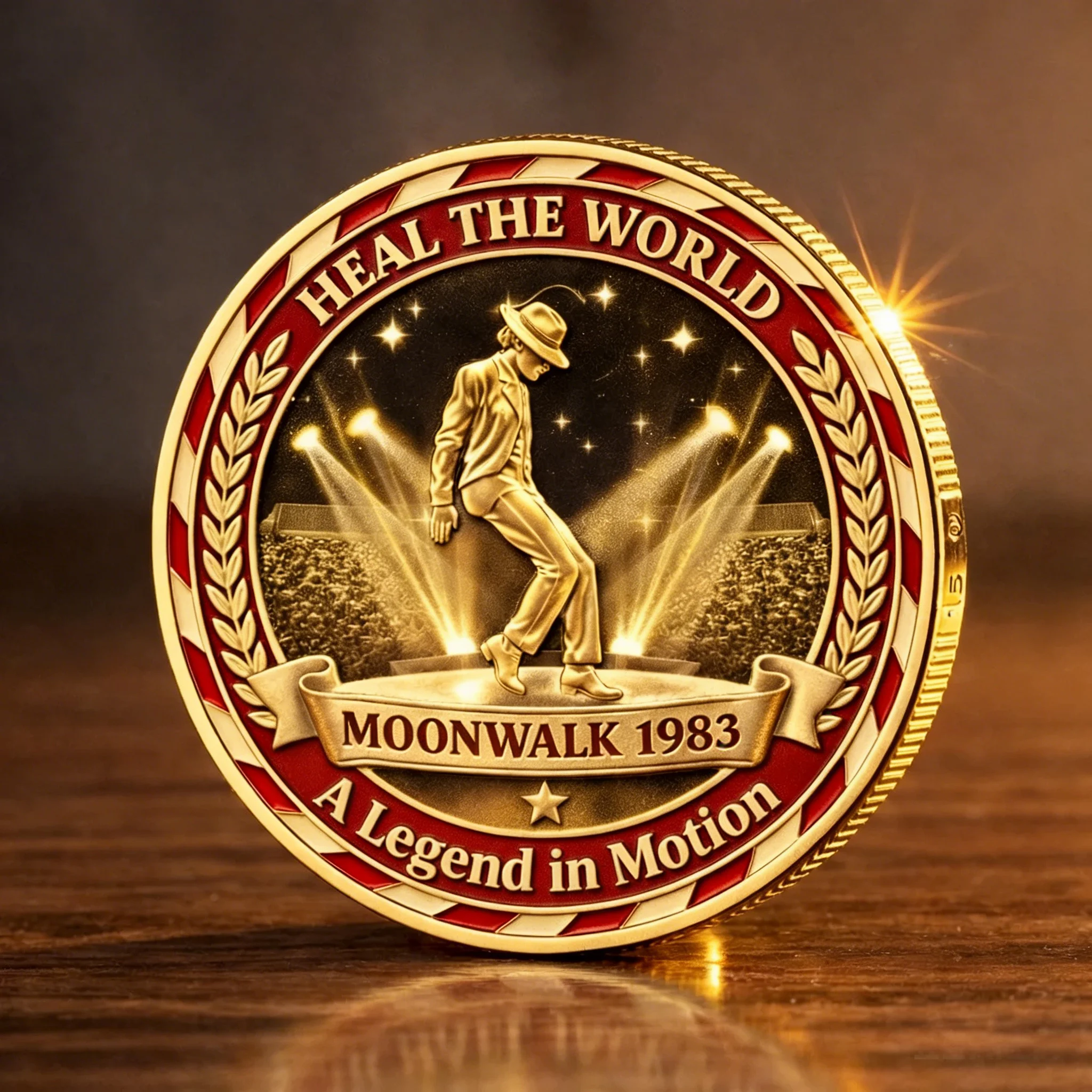 ⚡Last Day 60% OFF - 💎King of Pop Legacy Coin – Limited Edition M·J Tribute