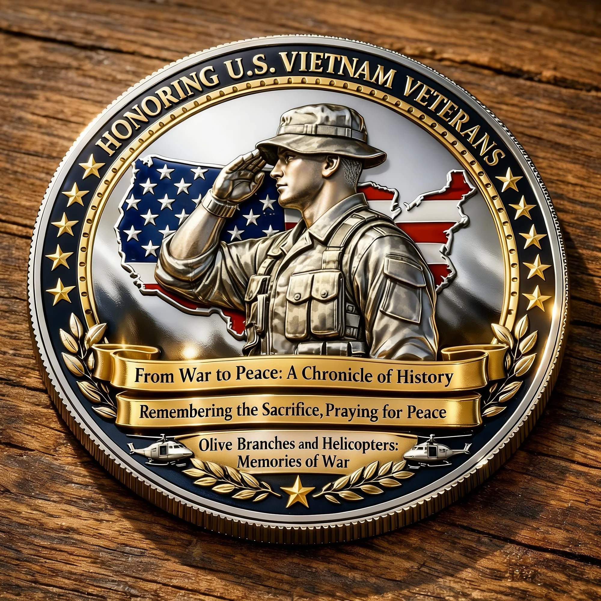 🏆Flash Sale 60% OFF-U.S. Vietnam Veterans Commemorative Coin