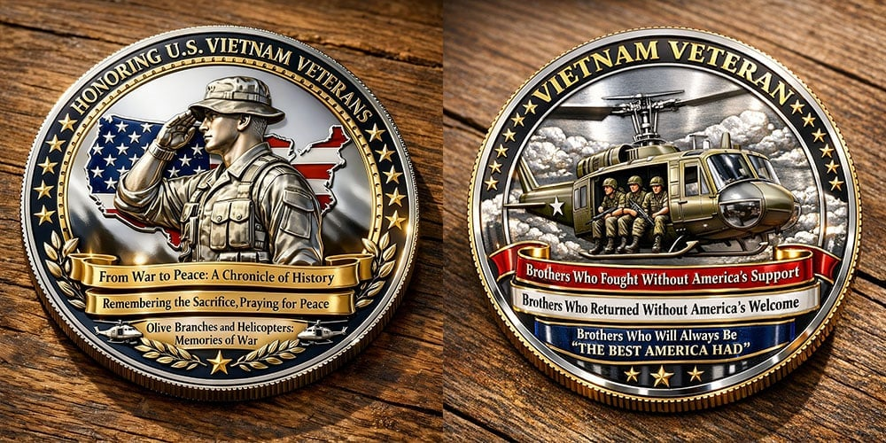 🏆Flash Sale 60% OFF-U.S. Vietnam Veterans Commemorative Coin