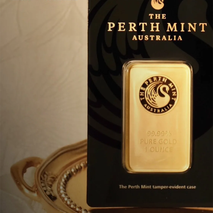 🔥 Final Hours! Only $13.98 - 1 oz .9999 Pure Perth Mint Gold Bar -  Trusted and Valuable Investment to Precious Metals Portfolio