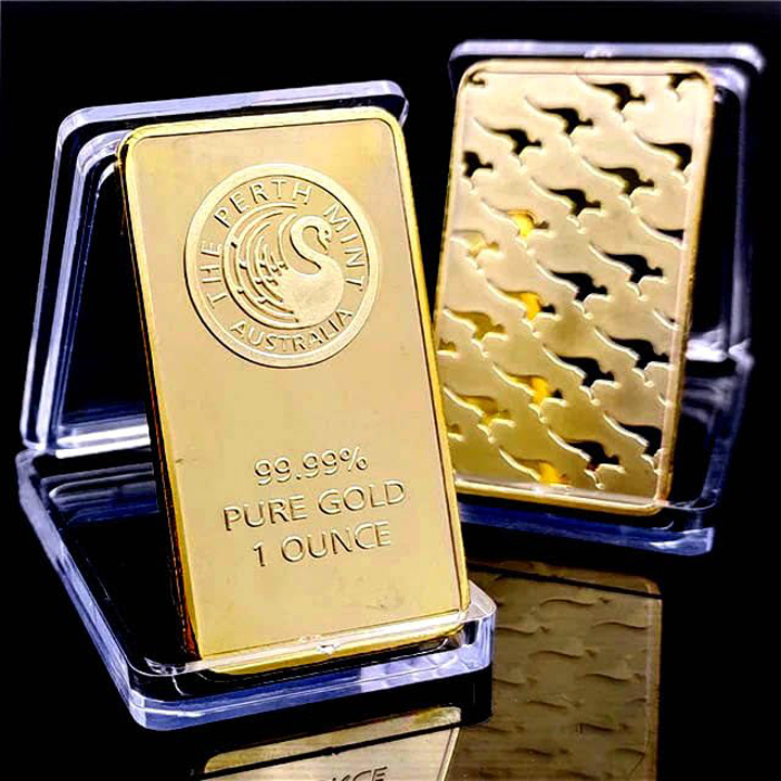 🔥 Final Hours! Only $13.98 - 1 oz .9999 Pure Perth Mint Gold Bar -  Trusted and Valuable Investment to Precious Metals Portfolio
