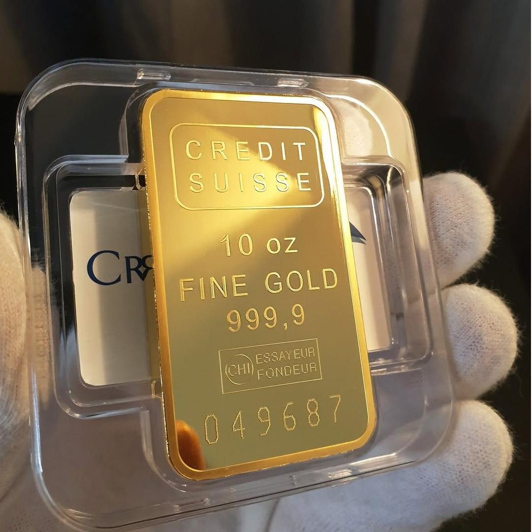 10 oz Gold Bar - Credit Suisse