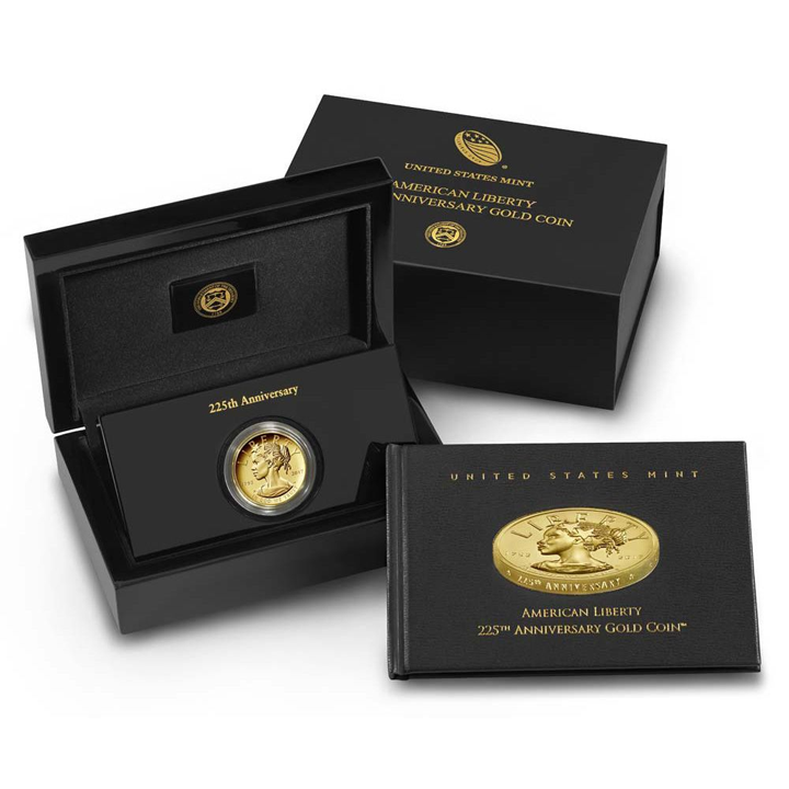 🔥 Final Hours! Only $33.98 - American Liberty One Ounce High Relief Proof Gold Coin - 225th Anniversary for Collectibility & Investment