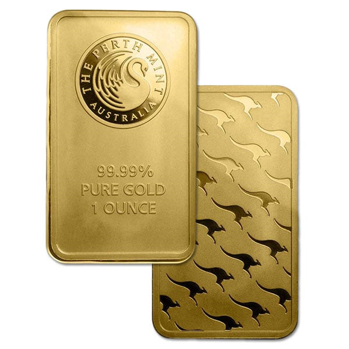 🔥 Final Hours! Only $13.98 - 1 oz .9999 Pure Perth Mint Gold Bar -  Trusted and Valuable Investment to Precious Metals Portfolio