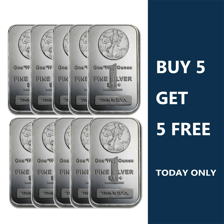 🔥 Final Hours! Only $13.98 - Walking Liberty Silver Bar - Preserving Heritage & Creating Lasting Legacy