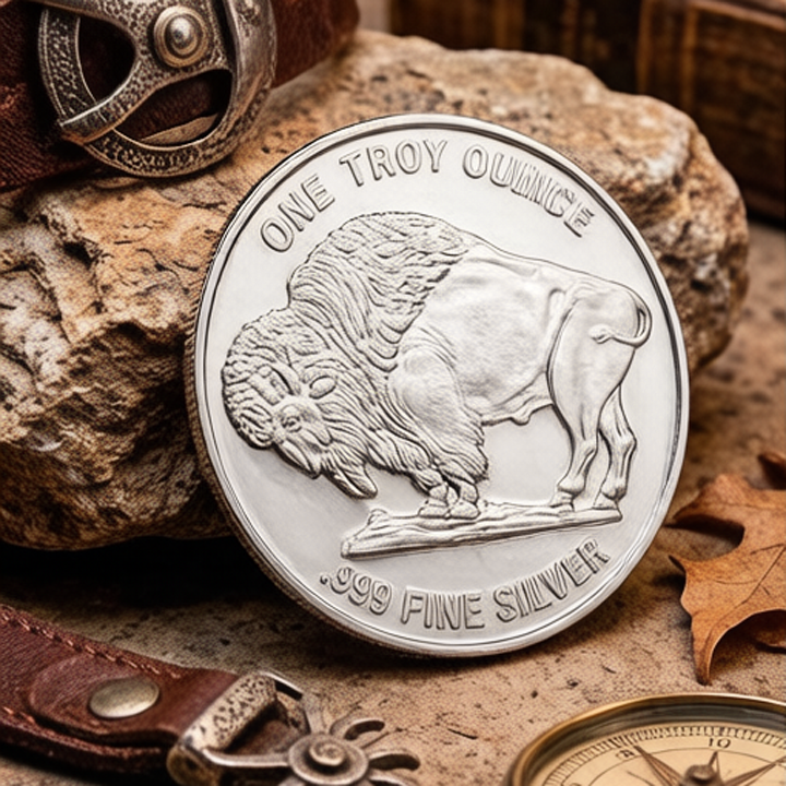 🔥 Final Hours! Only $6.99 - 1 oz .999 Fine Silver Buffalo Coin - Value Classic Designs & Practical Investment Utility