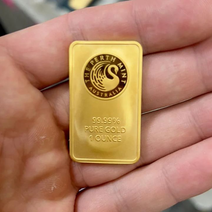 🔥 Final Hours! Only $13.98 - 1 oz .9999 Pure Perth Mint Gold Bar -  Trusted and Valuable Investment to Precious Metals Portfolio