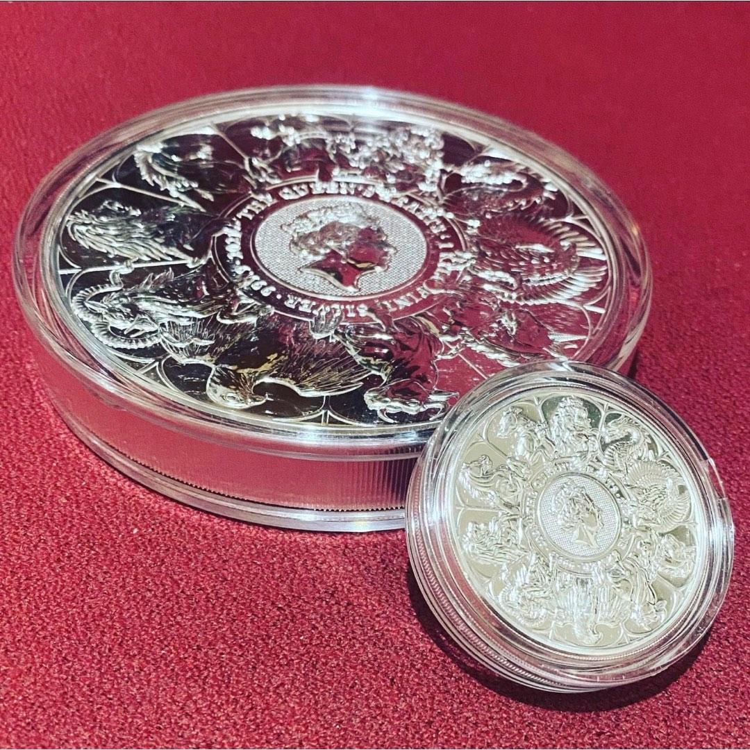 2021 Queen's Beasts Completer One Kilogram Silver Proof Coin