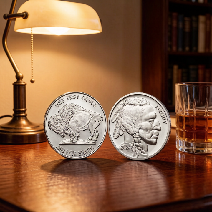 🔥 Final Hours! Only $6.99 - 1 oz .999 Fine Silver Buffalo Coin - Value Classic Designs & Practical Investment Utility