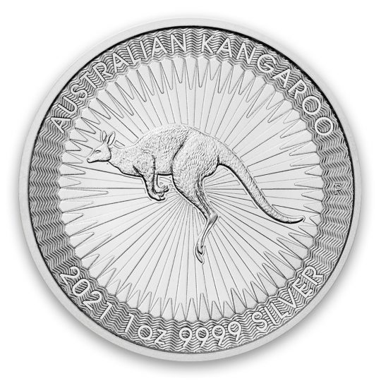 1 oz Silver Australian Kangaroo 2021 - Perth Mint