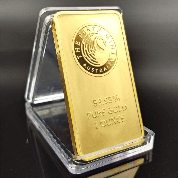 🔥 Final Hours! Only $13.98 - 1 oz .9999 Pure Perth Mint Gold Bar -  Trusted and Valuable Investment to Precious Metals Portfolio