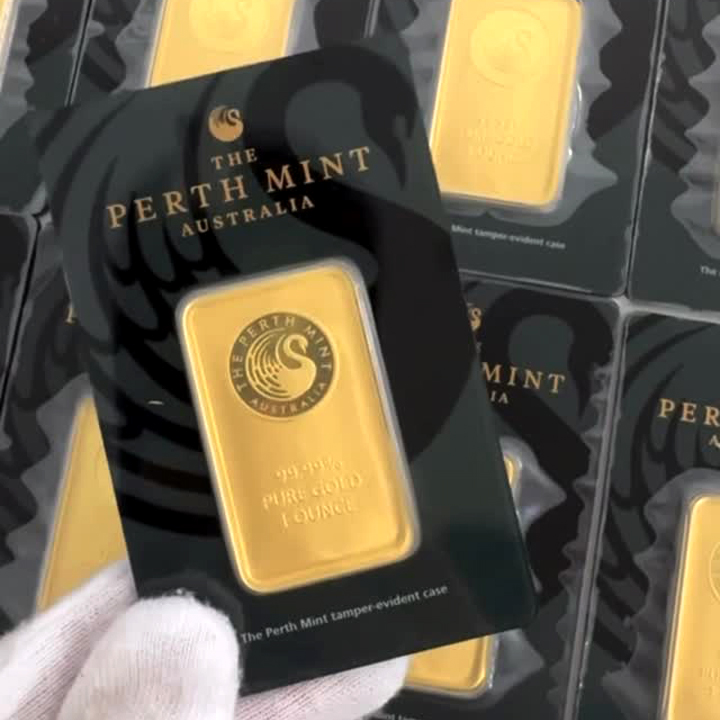 🔥 Final Hours! Only $13.98 - 1 oz .9999 Pure Perth Mint Gold Bar -  Trusted and Valuable Investment to Precious Metals Portfolio