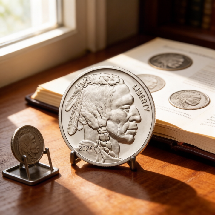 🔥 Final Hours! Only $6.99 - 1 oz .999 Fine Silver Buffalo Coin - Value Classic Designs & Practical Investment Utility