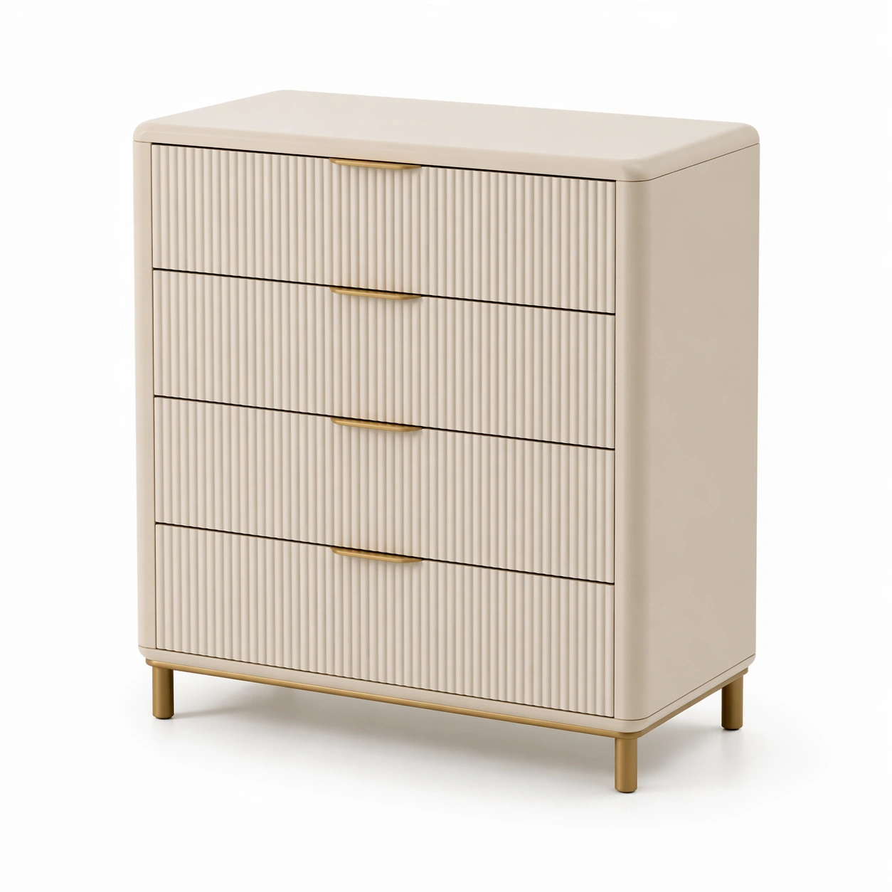 Kommode modern mit Rillenstruktur-arlvira