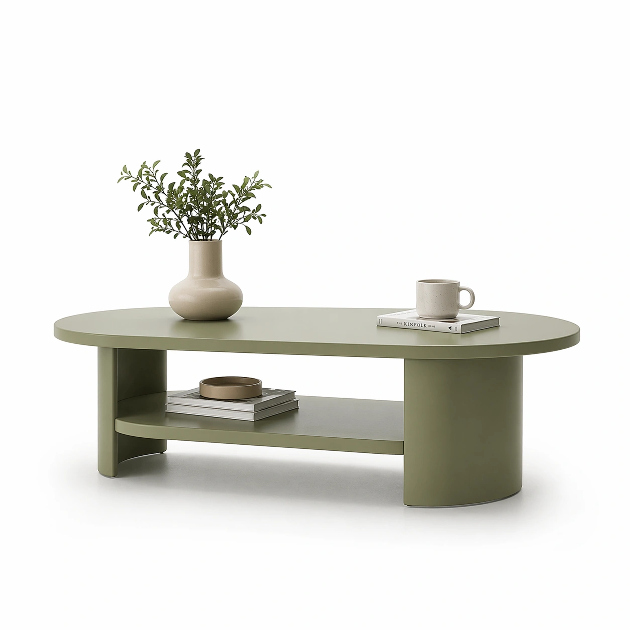 Couchtisch Gruen Holz Modern-merqona