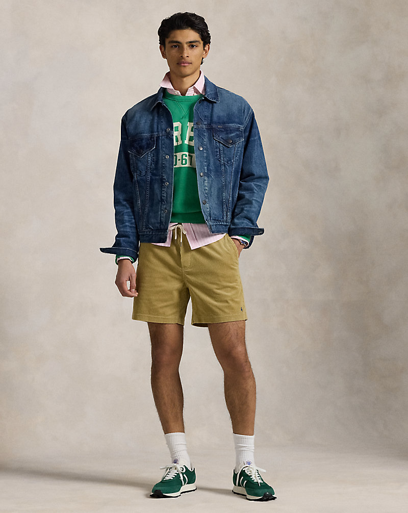 6インチ Polo プレップスター コーデュロイ ショートパンツ