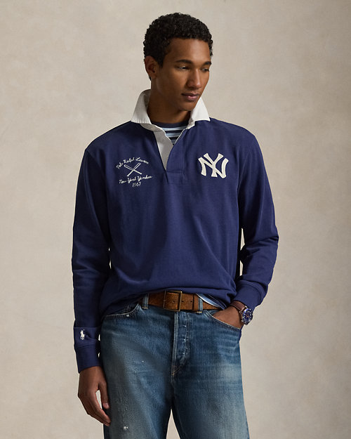 Polo Ralph Lauren ヤンキース ラグビー シャツ