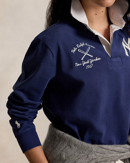 Polo Ralph Lauren ヤンキース ラグビー シャツ