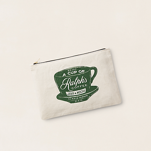 Ralph's Coffee ジップ ポーチ