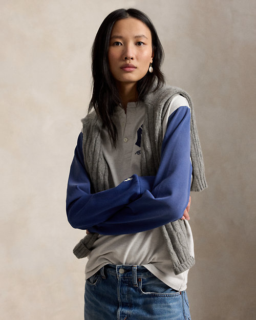 Polo Ralph Lauren ヤンキース ヘンリーネック シャツ