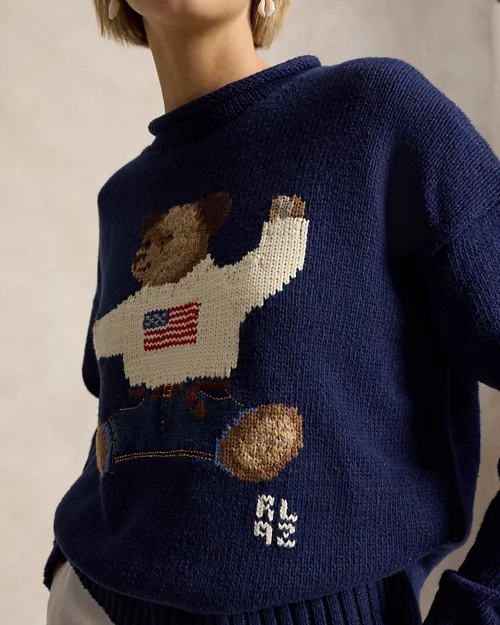 Polo ベア ロールネック セーター