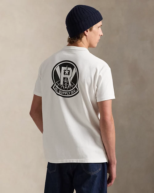 クラシック フィット ジャージー グラフィック Tシャツ