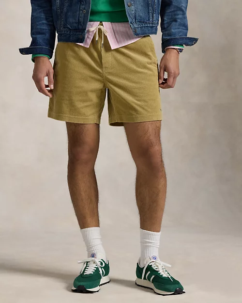 6インチ Polo プレップスター コーデュロイ ショートパンツ