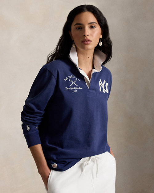 Polo Ralph Lauren ヤンキース ラグビー シャツ