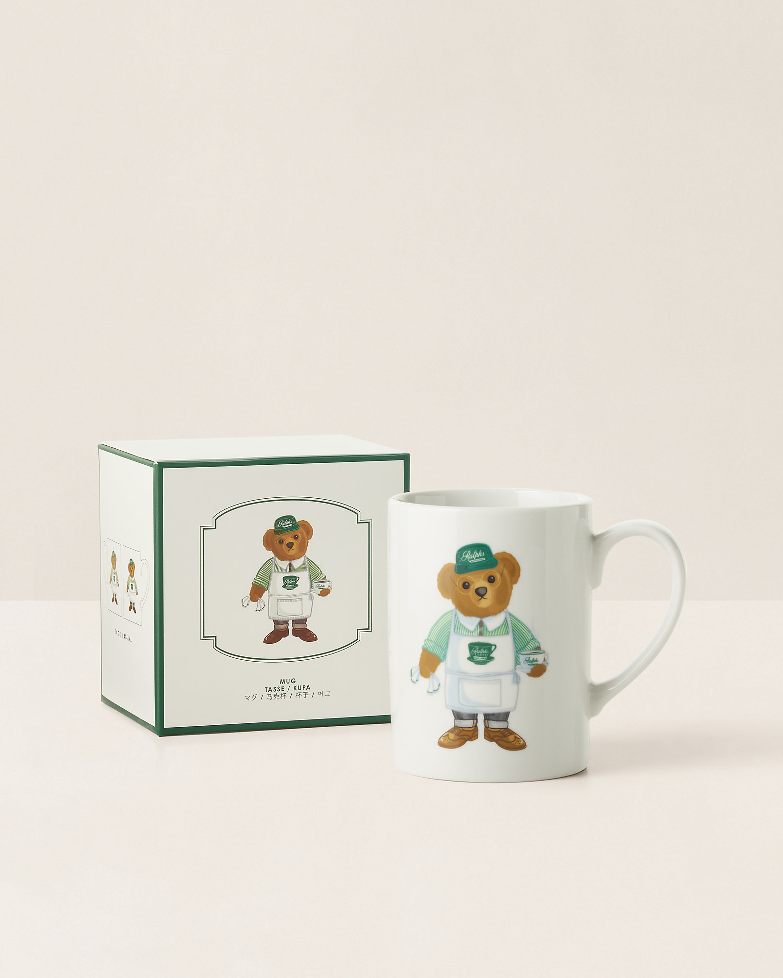 Ralph’s Coffee バリスタ Polo ベア マグ