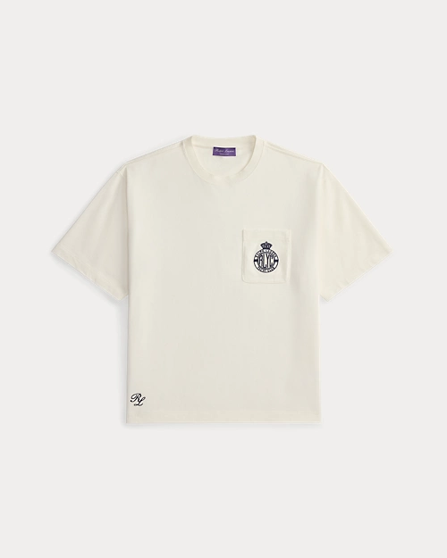 リラックス フィット クレストエンブロイダリー Tシャツ