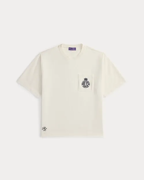 リラックス フィット クレストエンブロイダリー Tシャツ