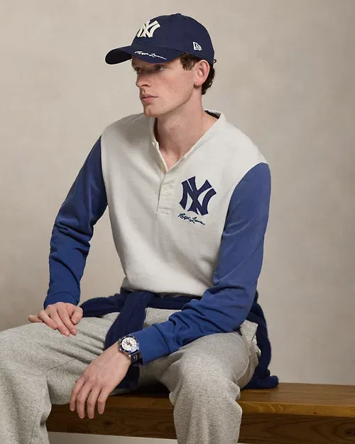 Polo Ralph Lauren ヤンキース ヘンリーネック シャツ