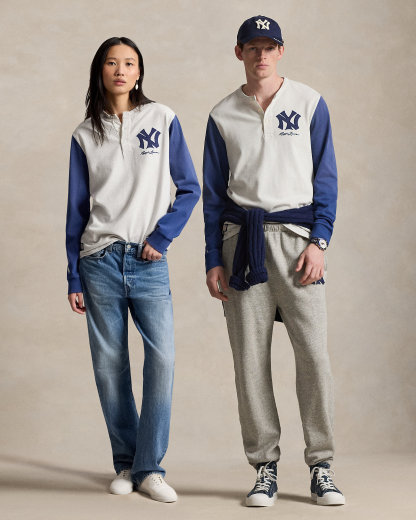 Polo Ralph Lauren ヤンキース ヘンリーネック シャツ