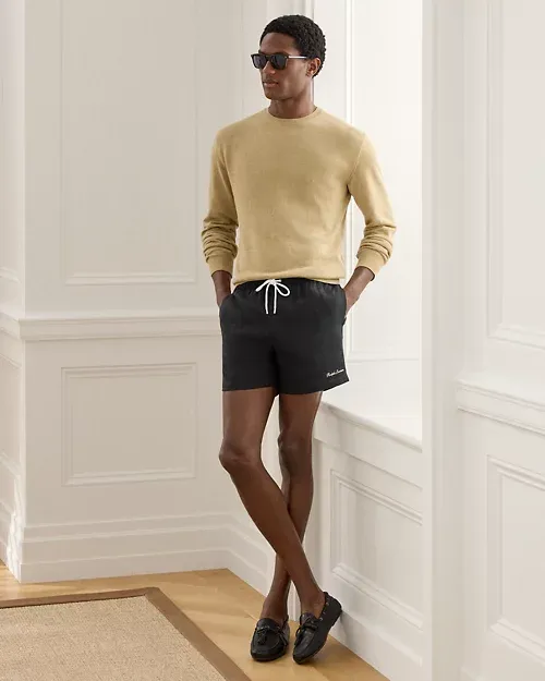 4.5インチ Amalfi リネン スイム パンツ